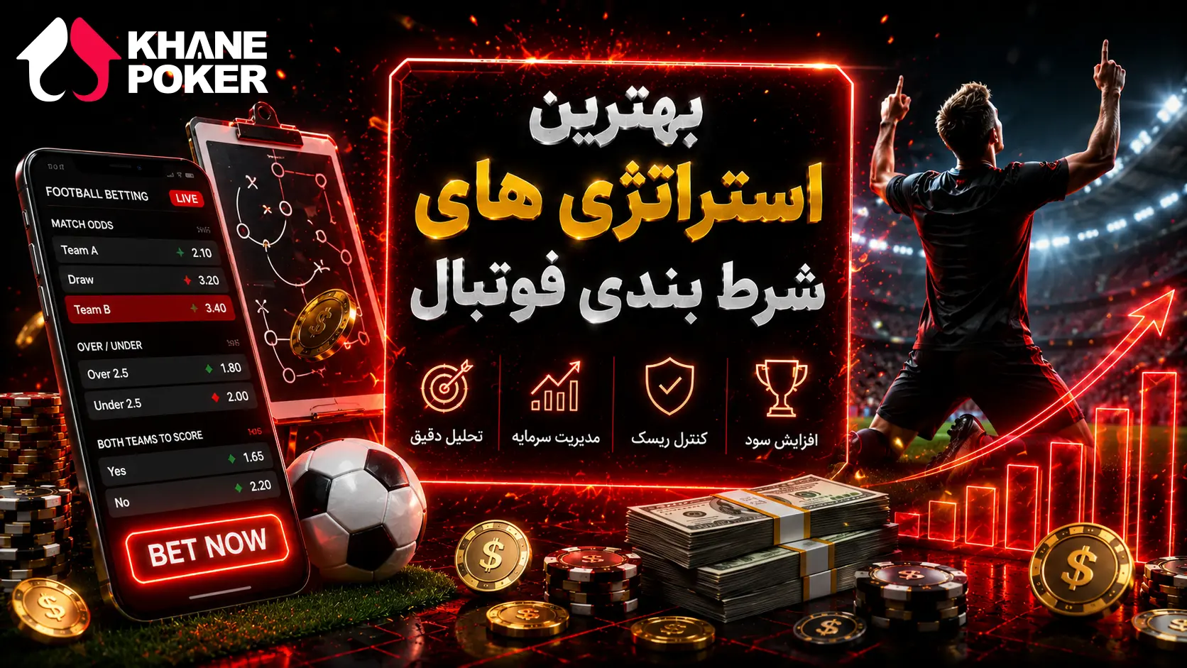 بهترین استراتژی های شرط بندی فوتبال برای برد قطعی