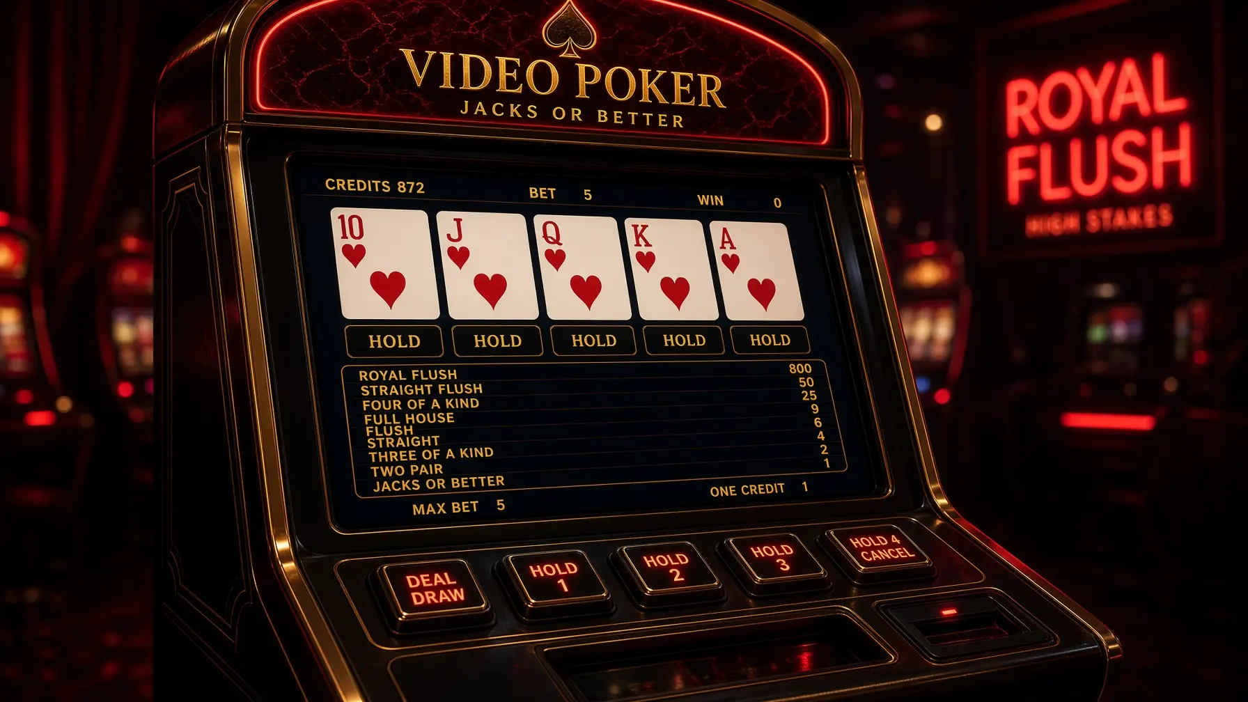 ویدیو پوکر (Video Poker)